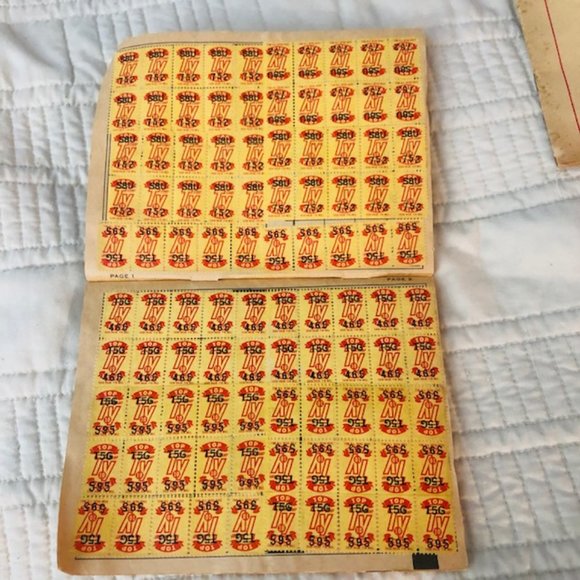 Vintage Collectible Ephemera - Stamp Books for Goods - '50s, '60s - Green Stamps - Picture 4 of 14